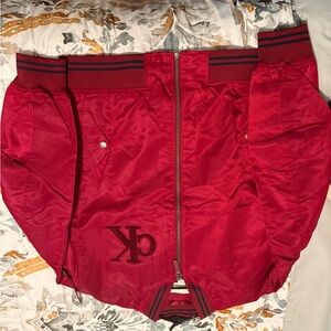 Calvin Klein Jeans Kids Red Shorts